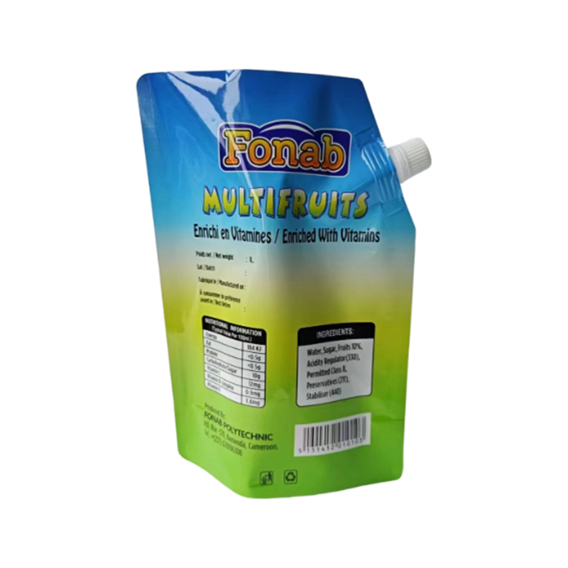 Lightweight and durable Spout Pouch Drink Bag