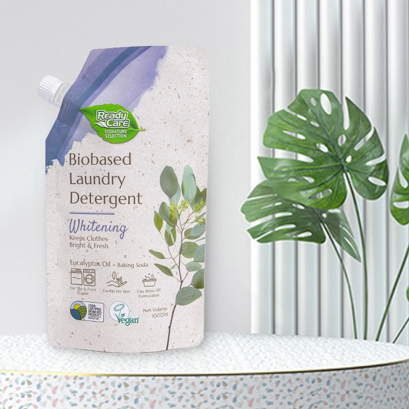 Spout Pouch Laundry Detergent Bag With Sealing Performance