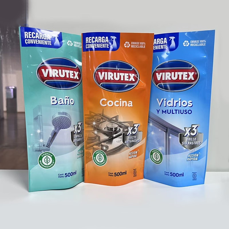 PE Recyclable Refill  Stand-Up Spout Pouch
