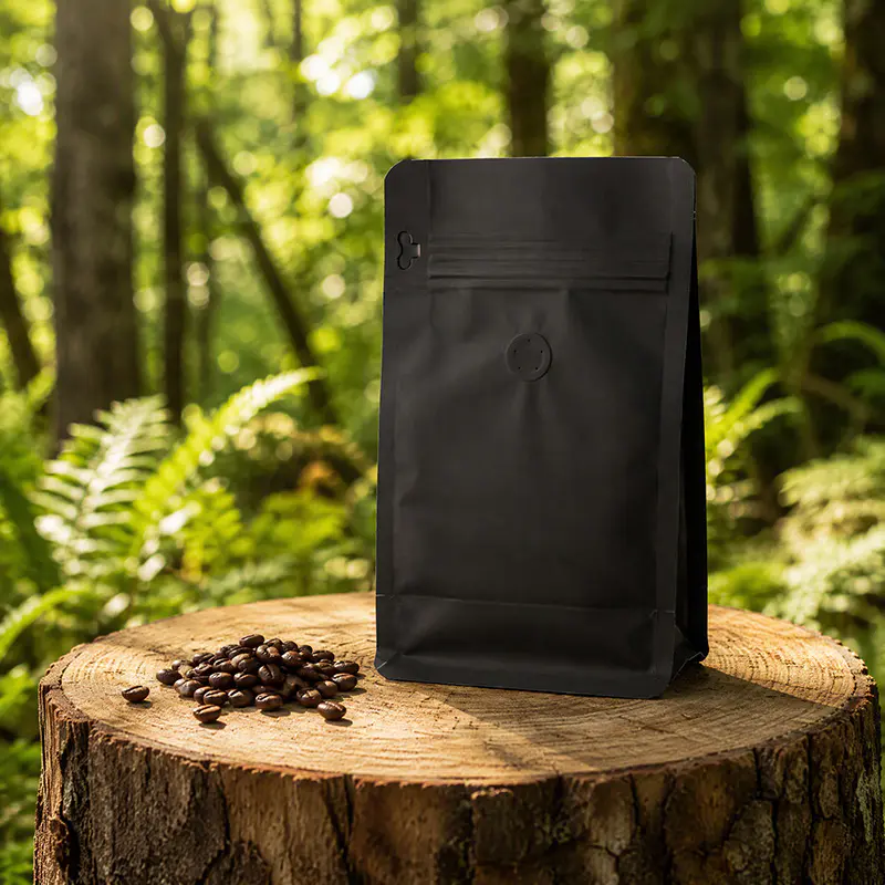 Stock Blank Coffee Bags with Valve