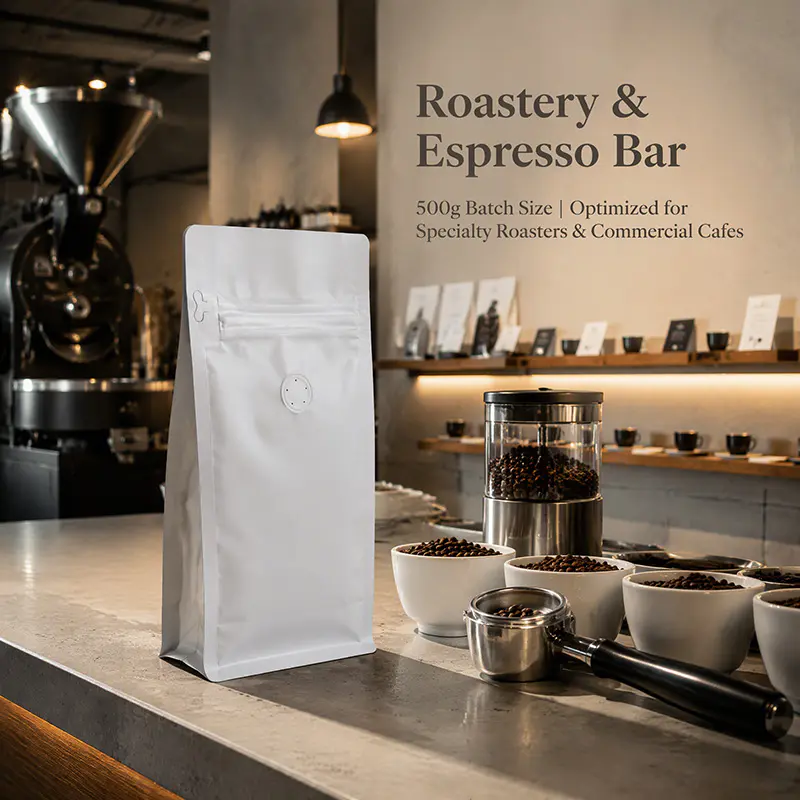 Stock Blank Coffee Bags with Valve Stock Blank Coffee Bags with Valve