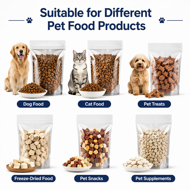 Composite Film Dry Pet Food Packaging Bags Composite Film Dry Pet Food Packaging Bags