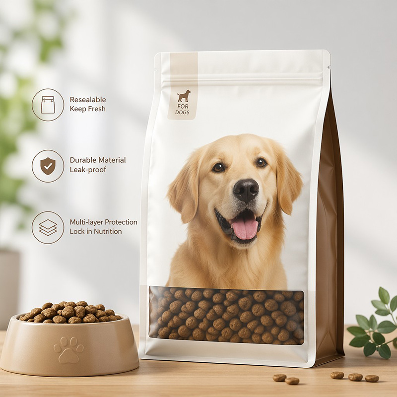 Composite Film Dry Pet Food Packaging Bags Composite Film Dry Pet Food Packaging Bags