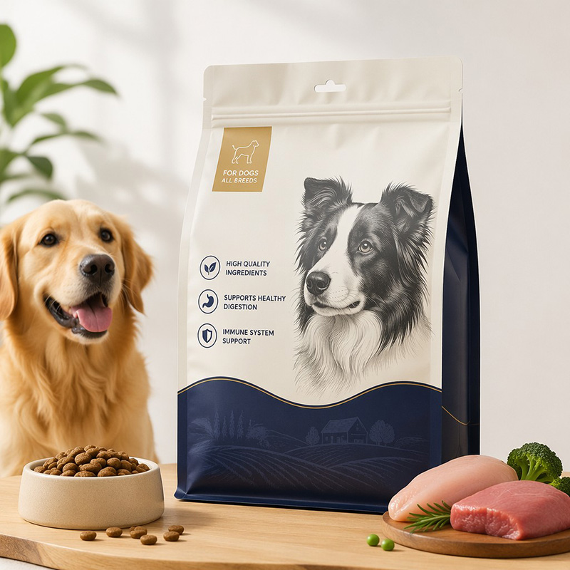Composite Film Dry Pet Food Packaging Bags Composite Film Dry Pet Food Packaging Bags